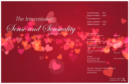The Intermission: Sense and Sensuality