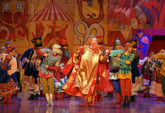 The Golden Cockerel by N. Rimsky-Korsakov (operatic fairy tale)